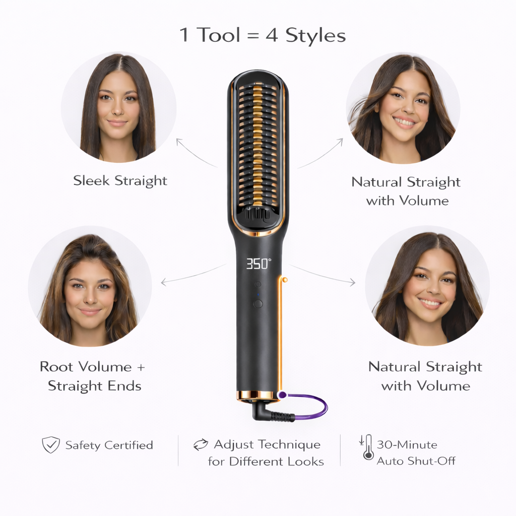 LUNOVA Ceramic Straight